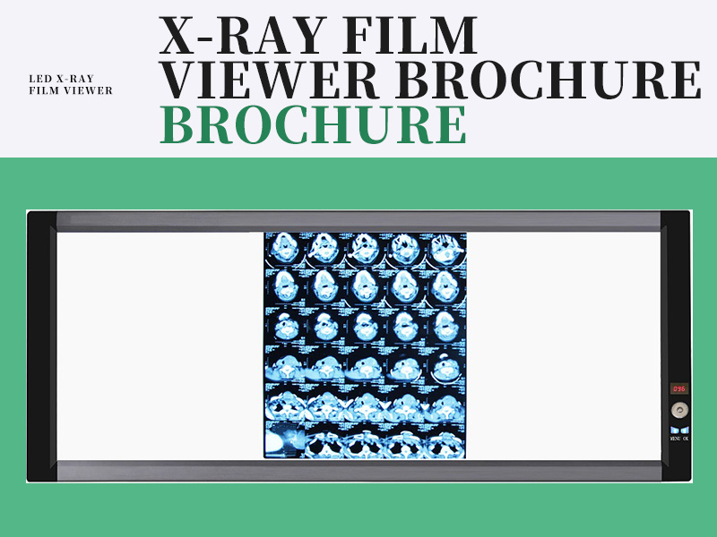 Folleto de visor de película de rayos X