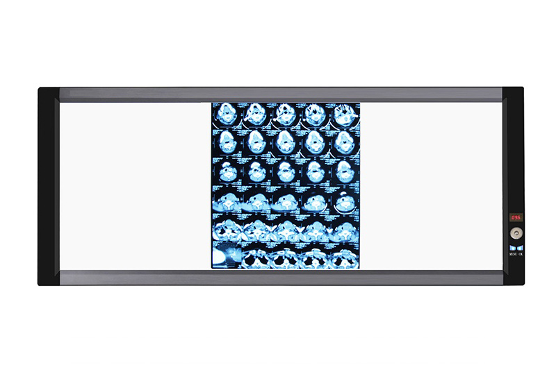 Super fino LED painel triplo filme visualizador