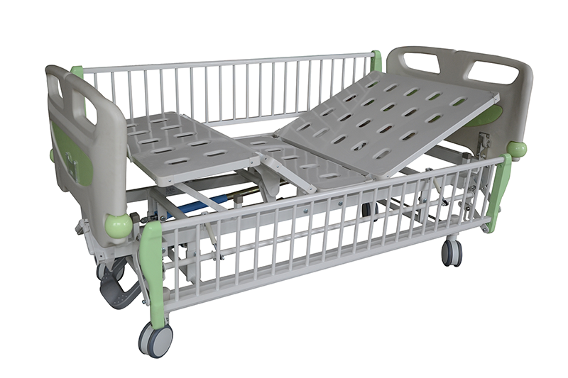 2 manivelas crianças hospital cama médica