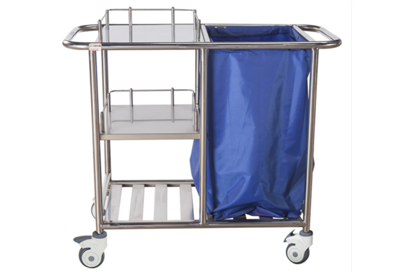 Aço inoxidável Care Cart