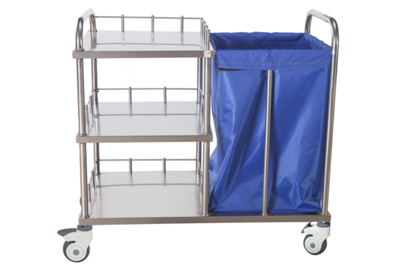 Aço inoxidável Care Cart