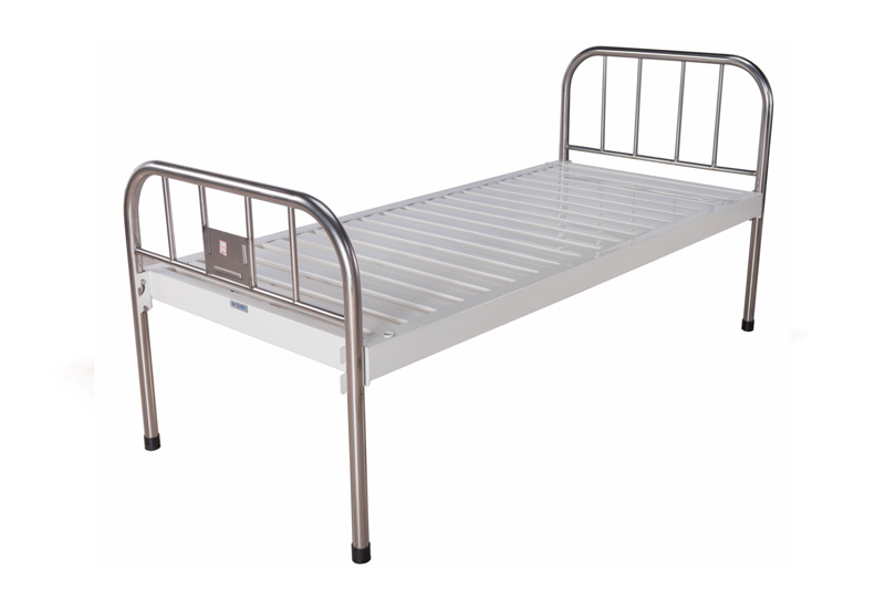 Cama enfermagem paciente aço inoxidável hospital