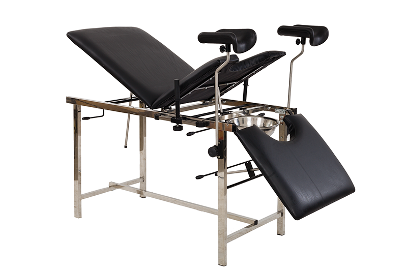 Mesa De Exame Obstétrico (Cama De Entrega De Aço Inoxidável)