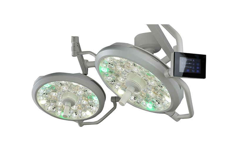 Lampe d'Opération LED Double Dome Écran LCD Tactile