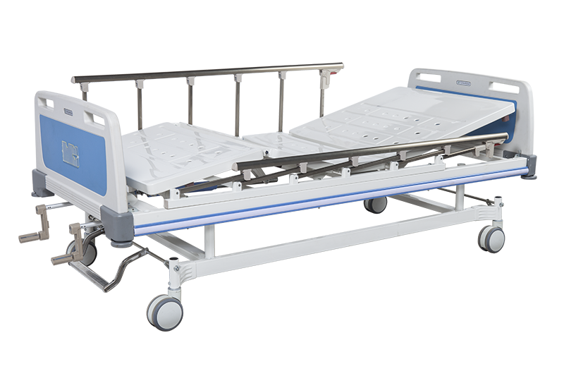 2 Funções Manual Medical Cama Hospitalar