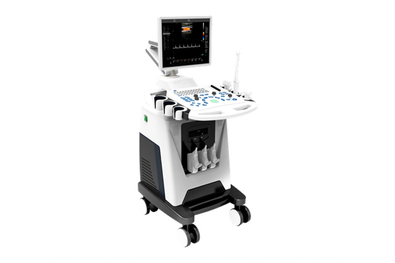 Carrinho carrinho Scanner Instrumento Ultrassom Doppler Colorido