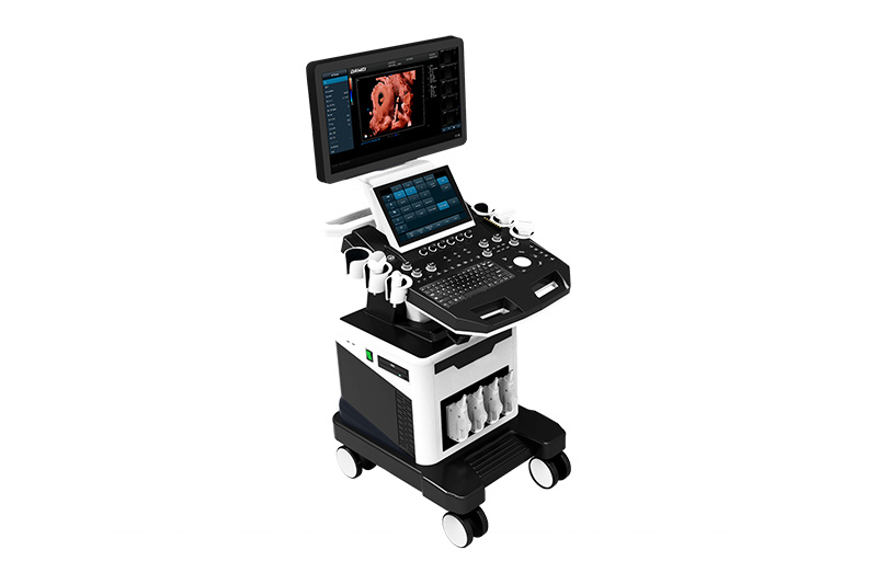 Carrinho carrinho Scanner Instrumento Ultrassom Doppler Colorido