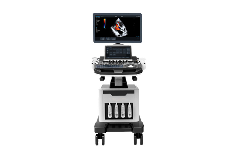 Carrinho carrinho Scanner Instrumento Ultrassom Doppler Colorido