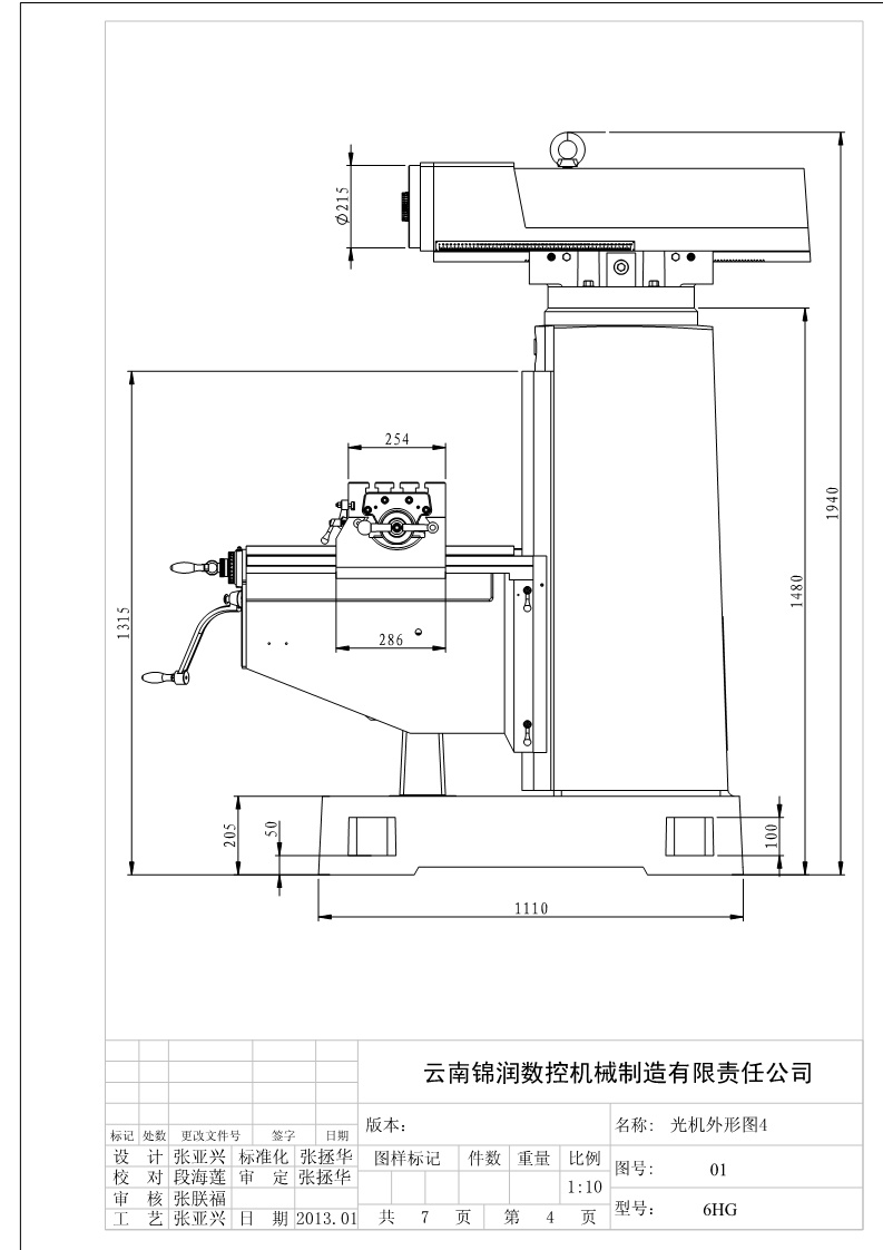 云南锦润数控机械制造有限责任公司