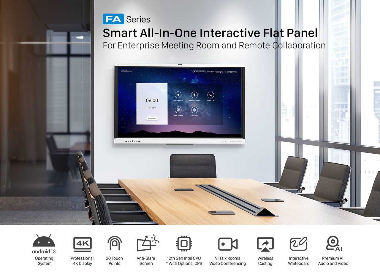 FA-Series Interactive Flat-Panel Display