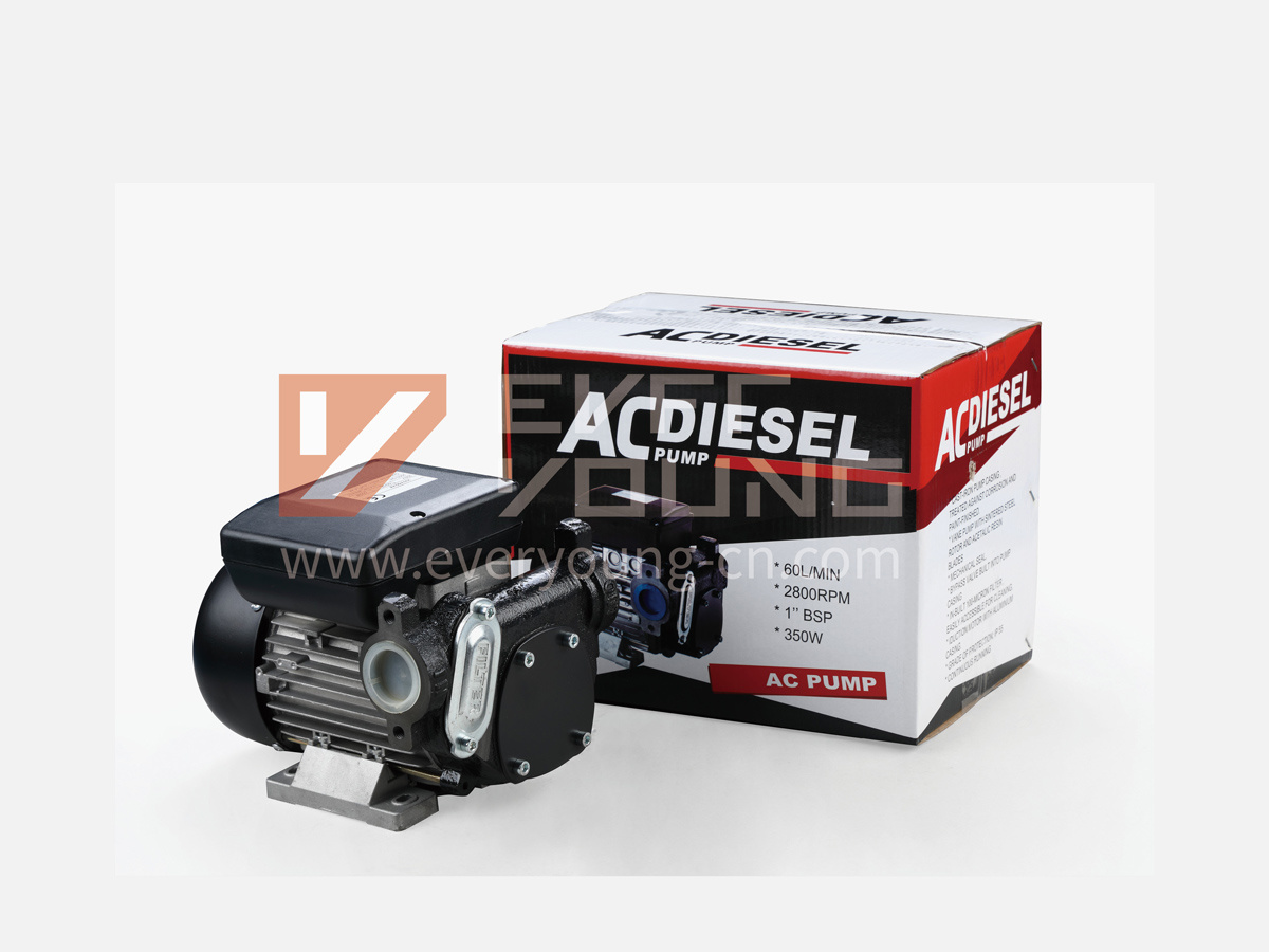 AC fuel transfer pumps