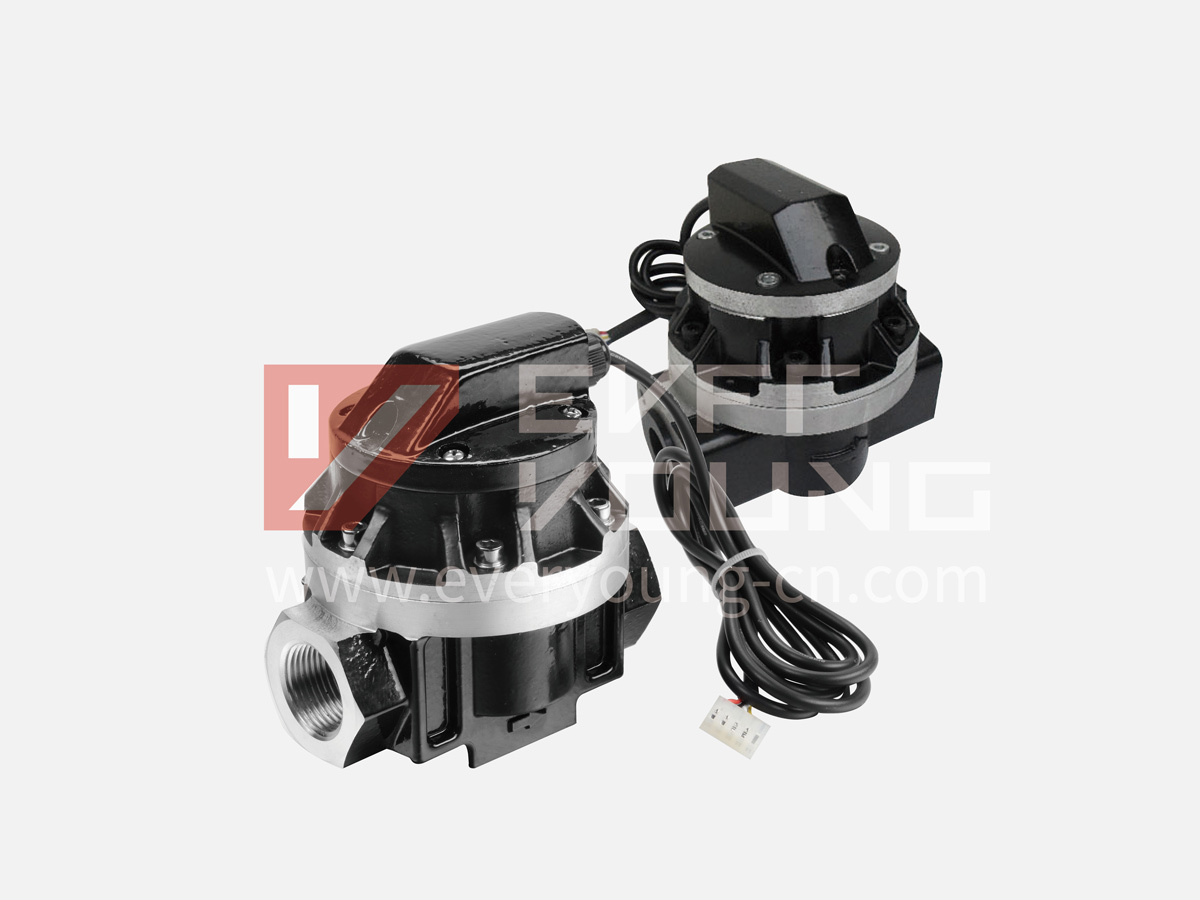 Aluminum Oval Gear Flow Meter With Sensor