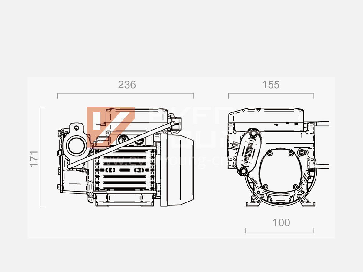 Pompes de transfert de carburant AC