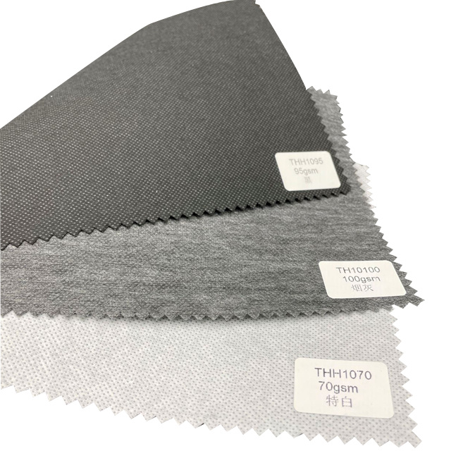 recycled PET non-woven fabric for interlining