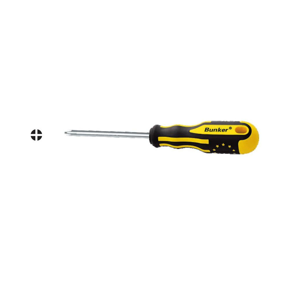 American rubber and plastic handle screwdriver