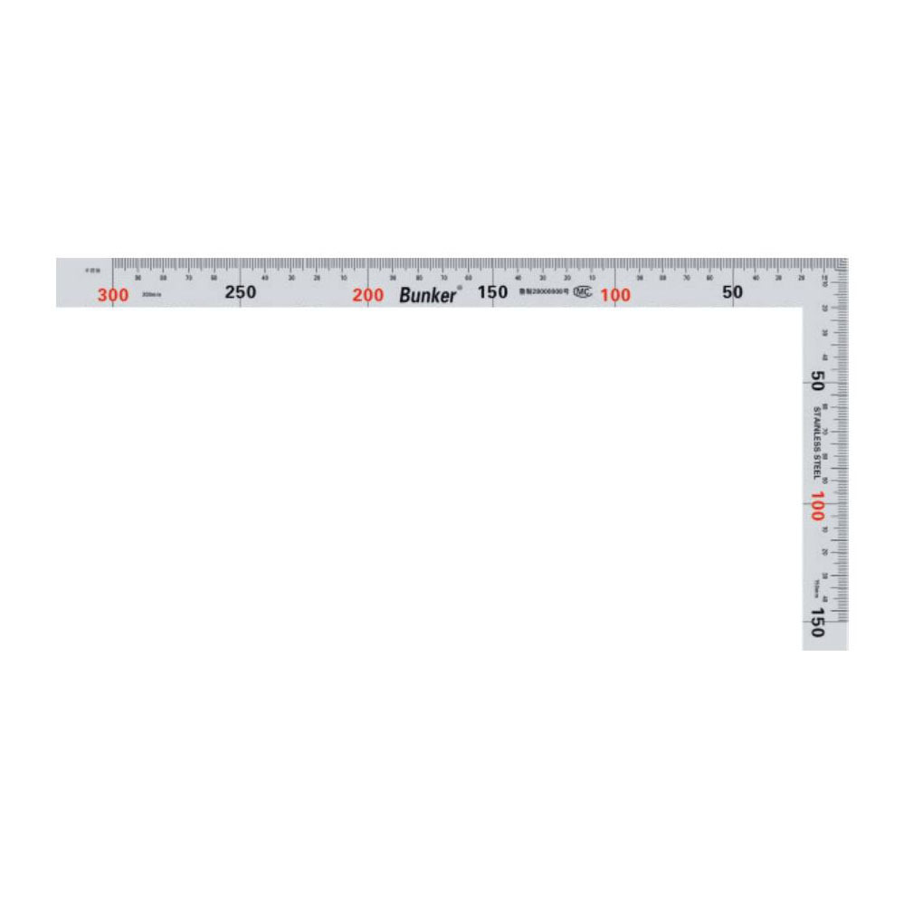 Stainless steel ruler series