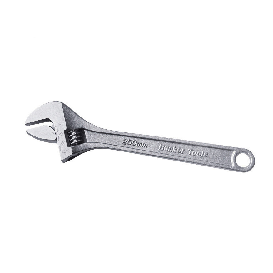 Nickel-iron adjustable wrench