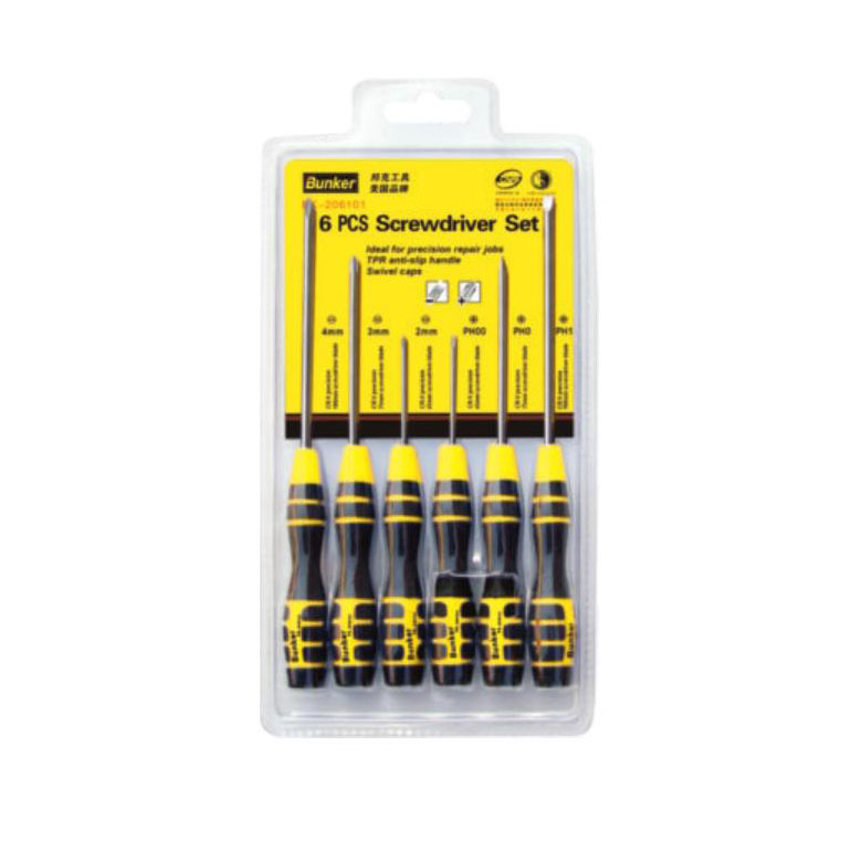 6PCS precision screwdriver set