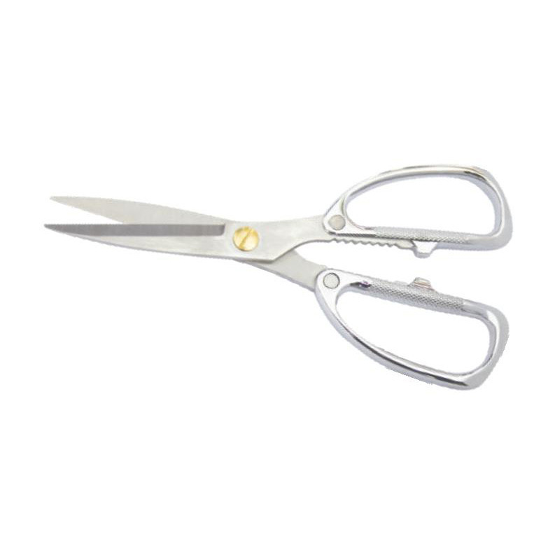 Steel handle zinc alloy scissors