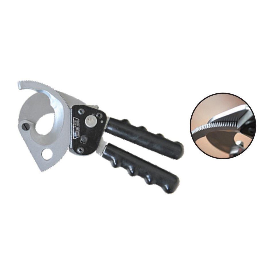 Mechanical cable cutter