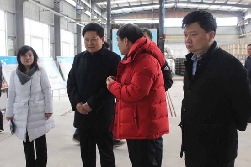 The then Secretary of Gongyi Municipal Party Committee Yuan Sanjun and leaders at all levels inspected