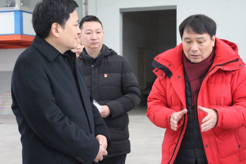 The then Secretary of Gongyi Municipal Party Committee Yuan Sanjun and leaders at all levels inspected