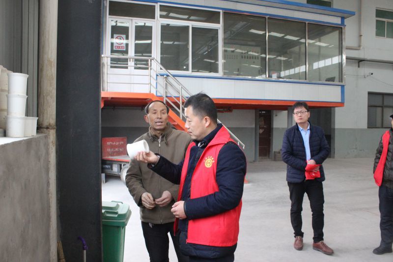 The then Secretary of Gongyi Municipal Party Committee Yuan Sanjun and leaders at all levels inspected