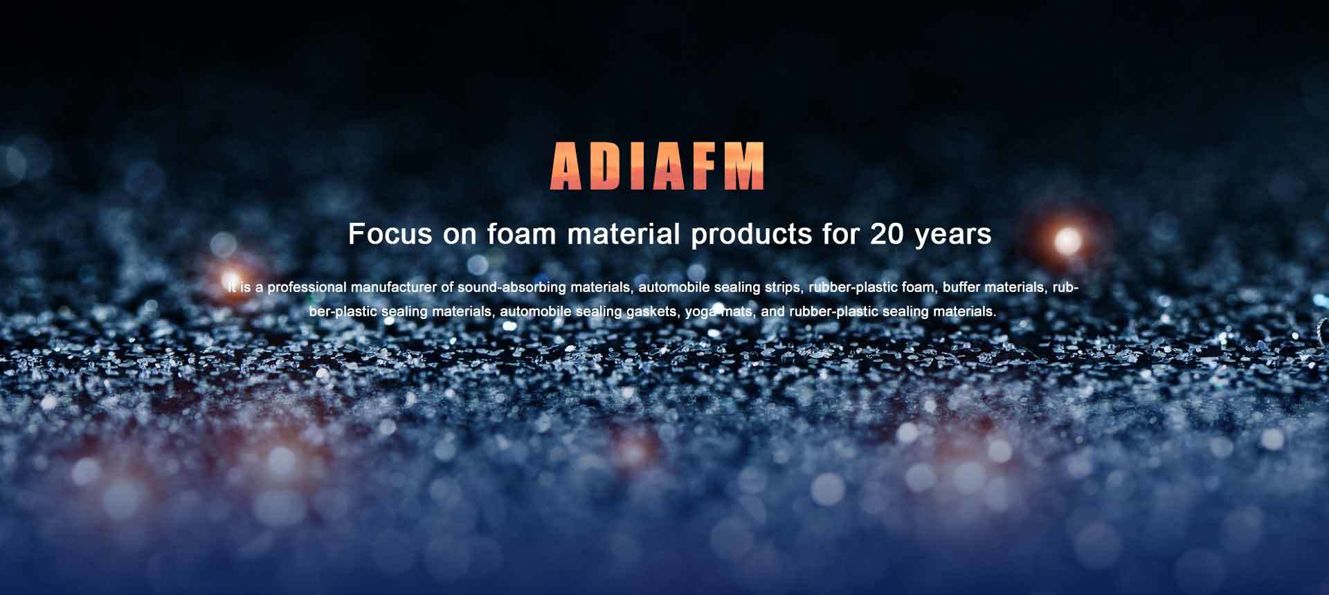Plastic foam material supplier