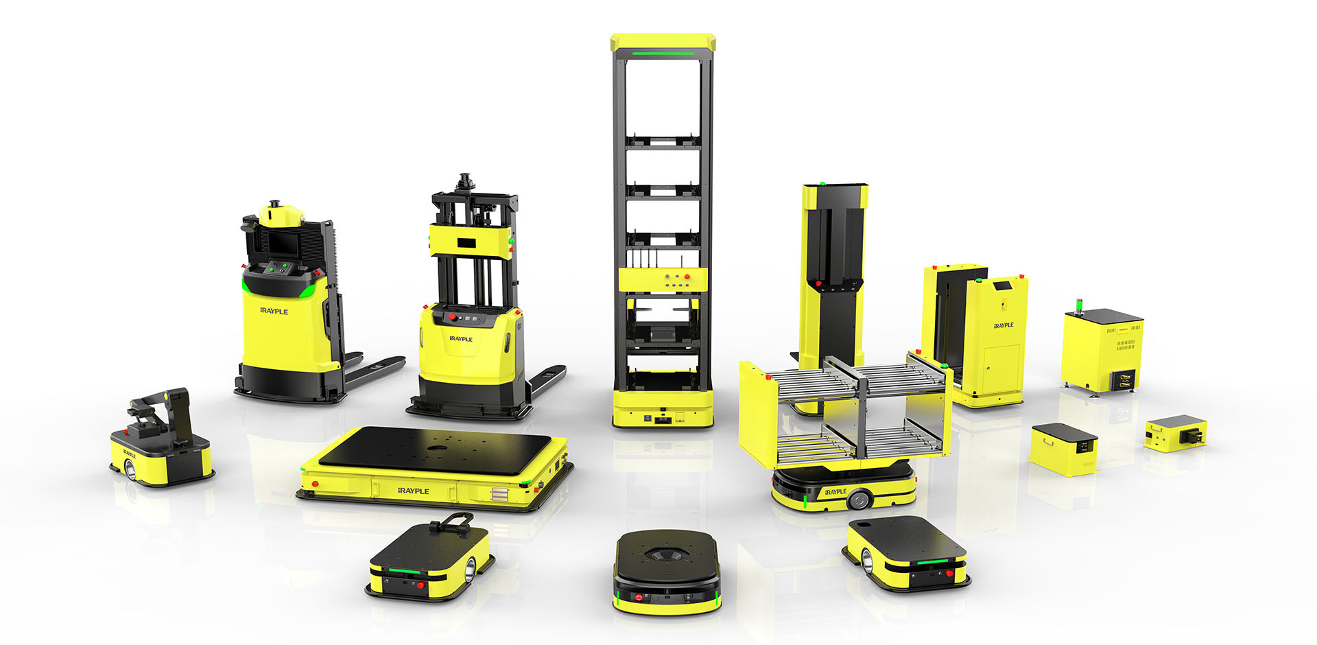 Battery solutions to AGV mobile robot