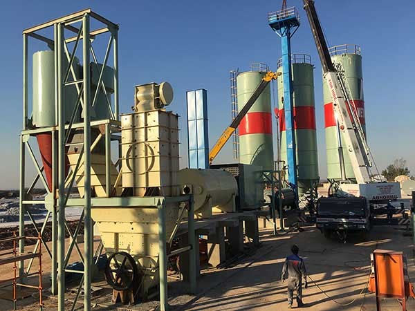 South Africa-Gypsum Powder Production Line 50000 tons
