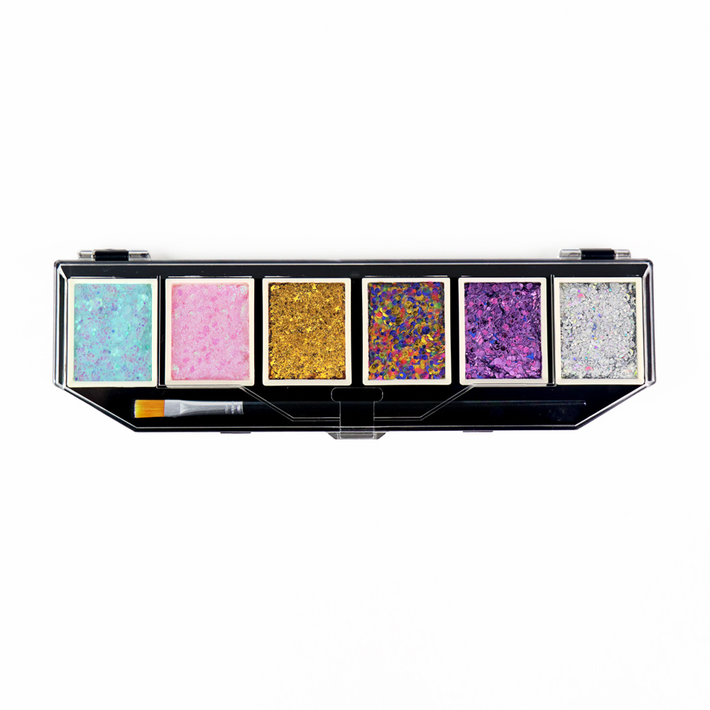 Pressed Chunky Glitter Palette