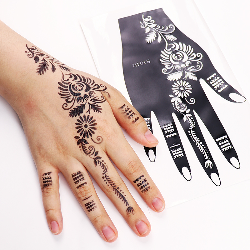Hand Henna Stencil