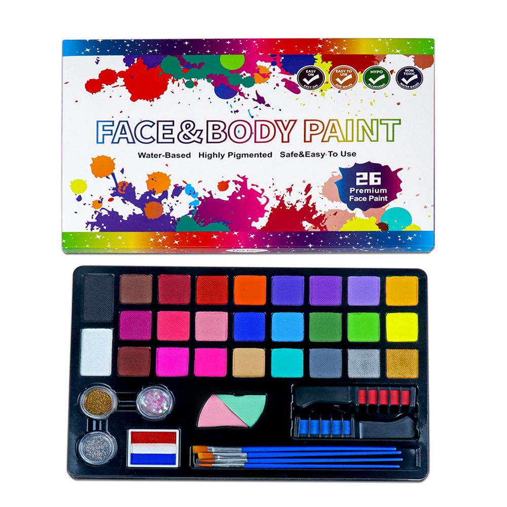 Water Based Face Paint Kit