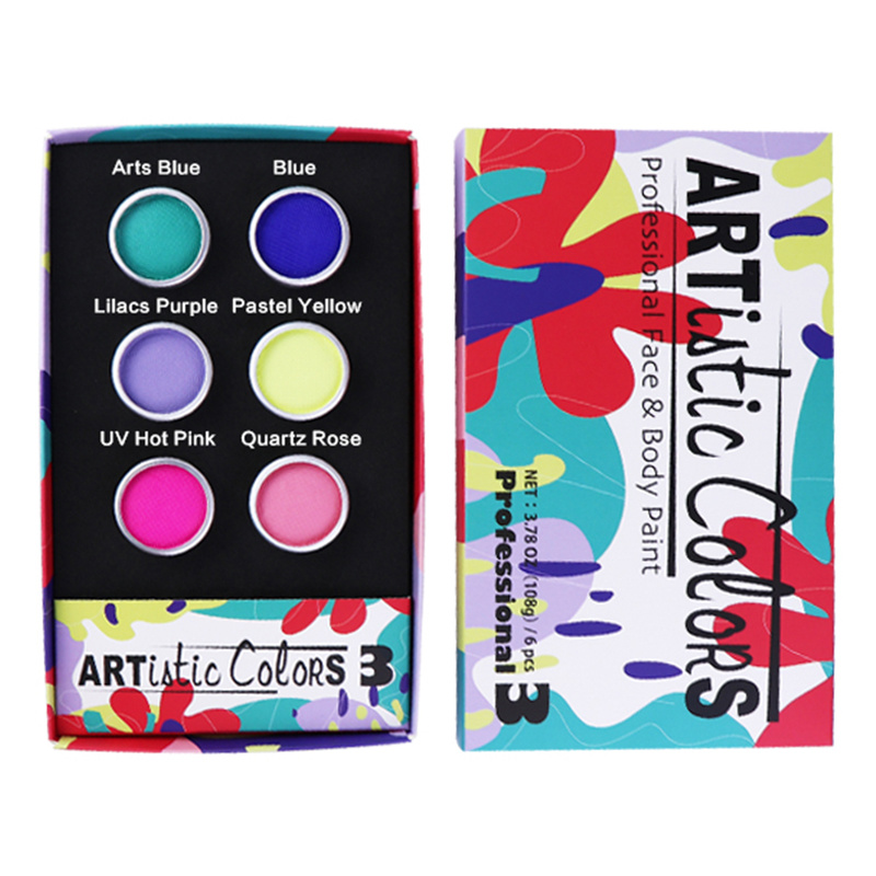 6-color Face Paint Kit