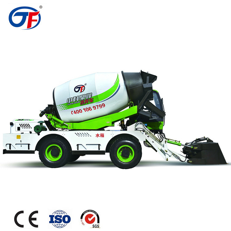 4.0 CBM Model CMT4000R Self Loading Concrete Mixer Truck