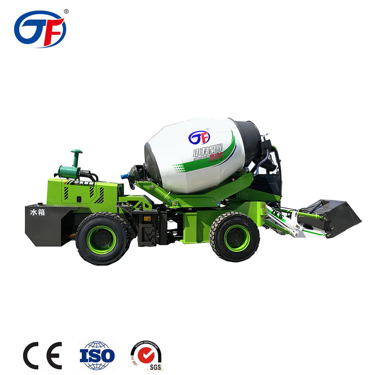 3.5 CBM Model CMT3500R Self Loading Concrete Mixer Truck