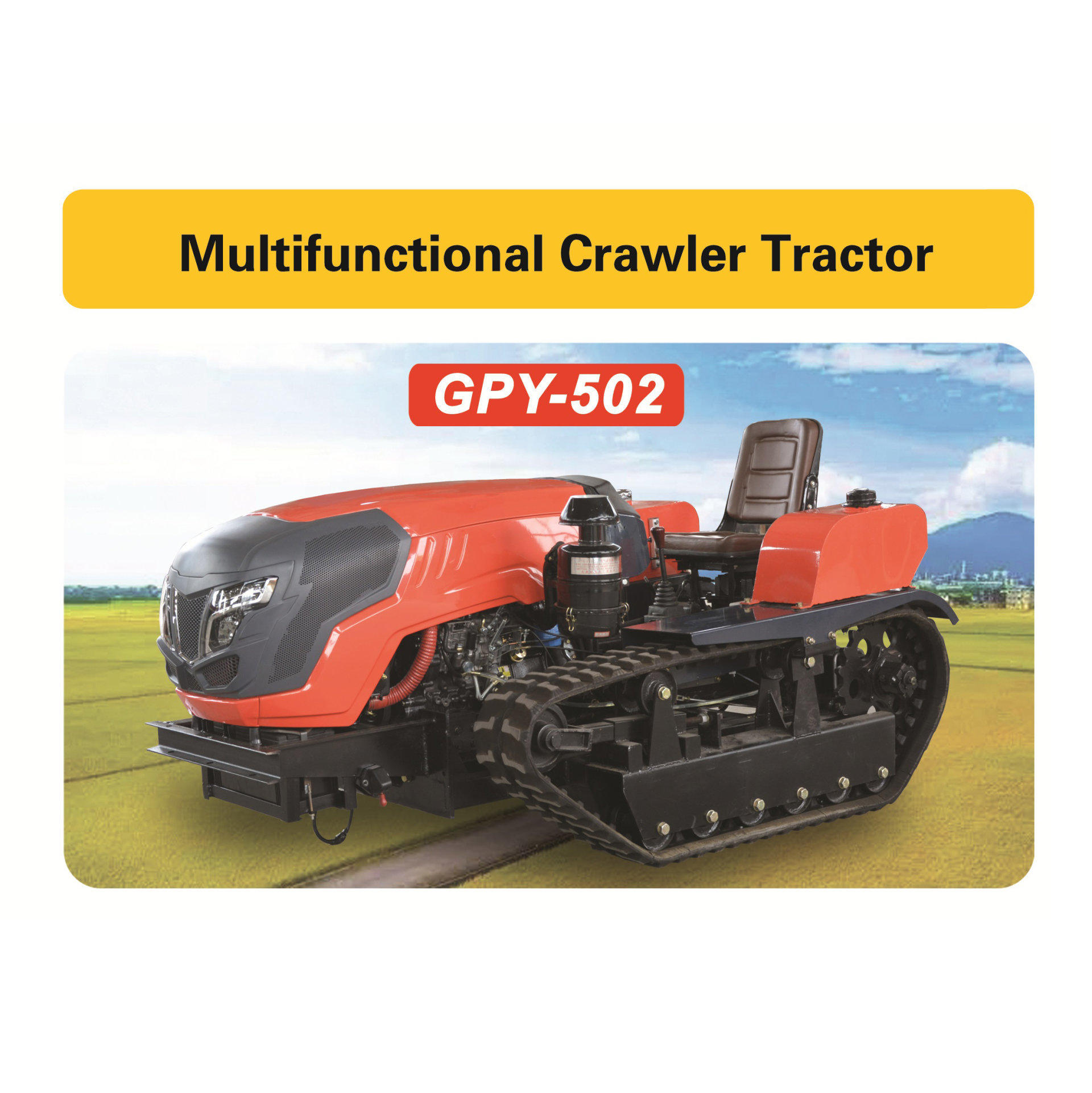 Model GPY-502 Crawler Tractor