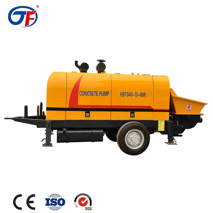 Model HBTS40-10-66R Trailer Concrete Pump