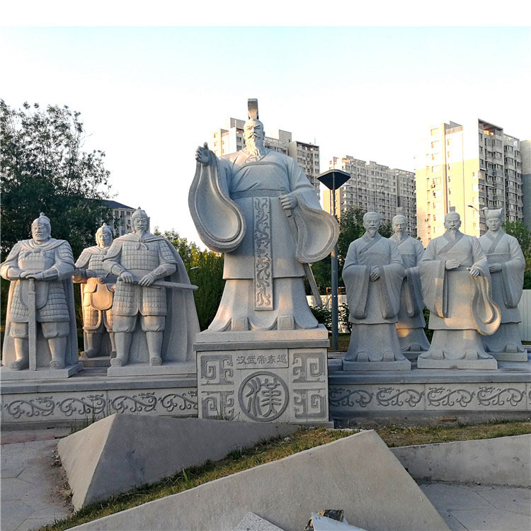 渤海新区中捷友谊公园古代人物雕塑——河北鑫特