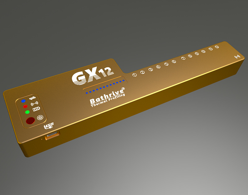 GX12 Wireless Furnace Temperature Tester