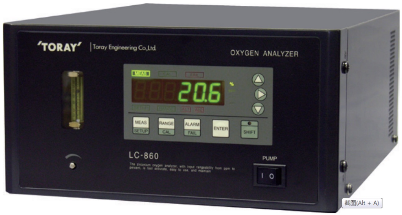Oxygen concentration analyzer LC-860