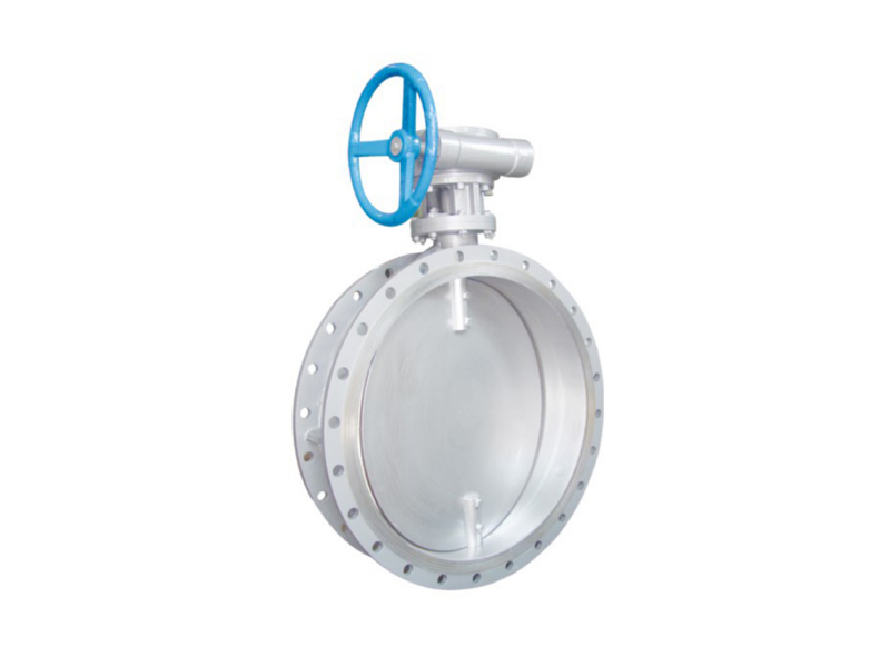 Circular ventilation butterfly valve