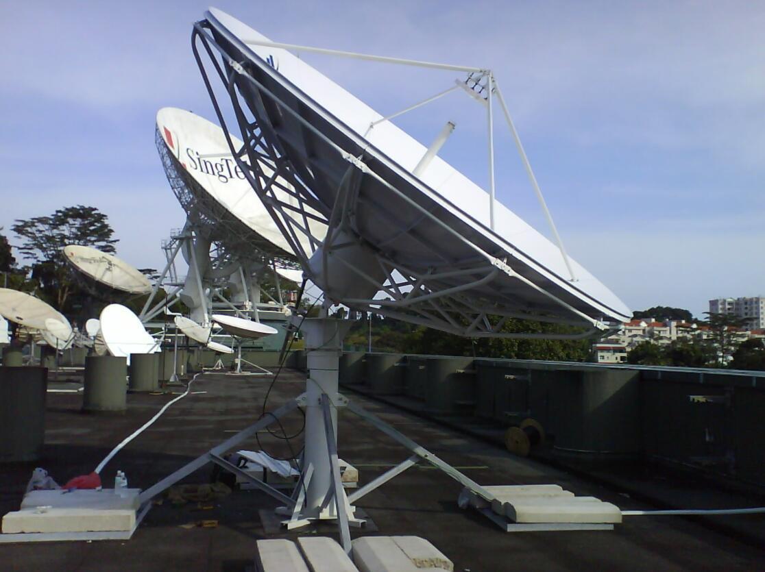 2007 Singapore-4.5m communication antenna (passed the network access certification of Eutelsat European Satellite Company)