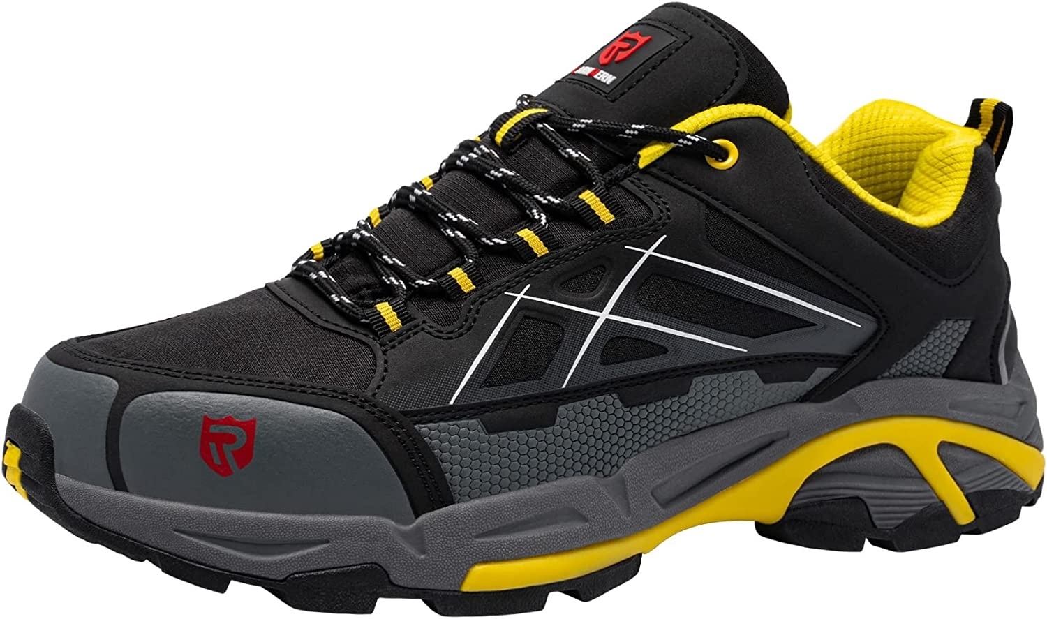 Men Hiking Shoes Slip Resistant Work Shoes