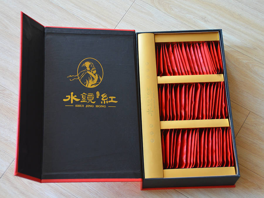 水鏡紅（書盒）