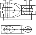 TYPE B JAW SWIVEL SHACKLE
