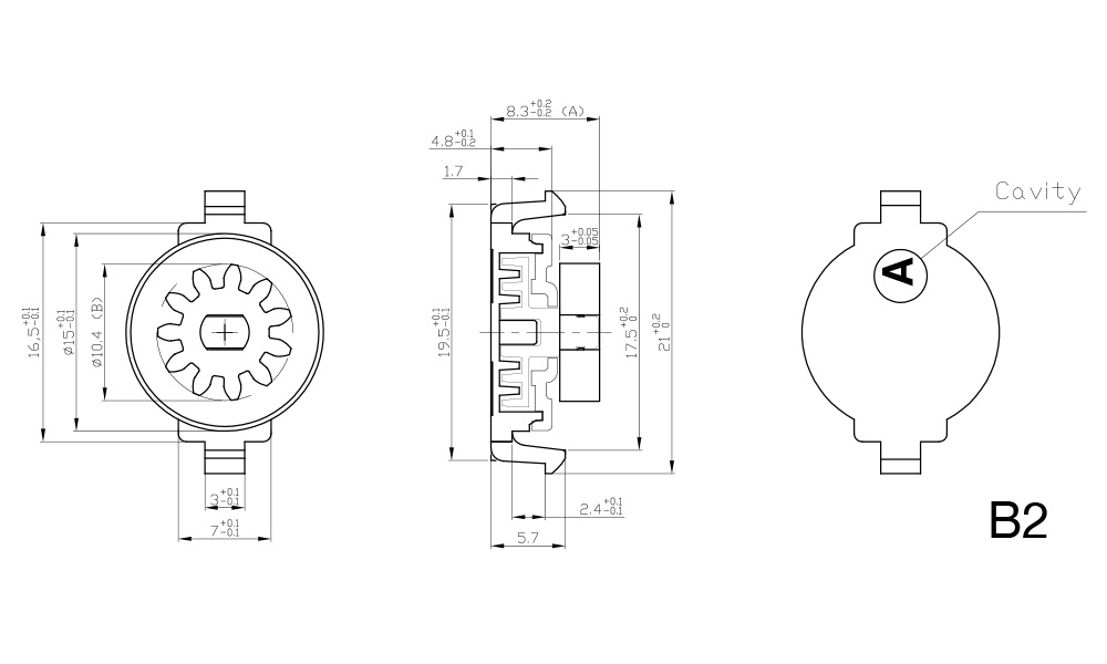 DAA15系列⻮輪阻尼器