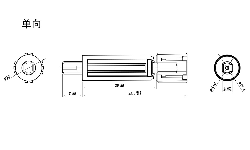 DAS10系列圓筒阻尼器