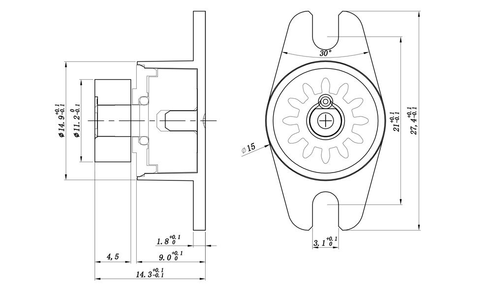 DA15XT Series Wheel Resistor