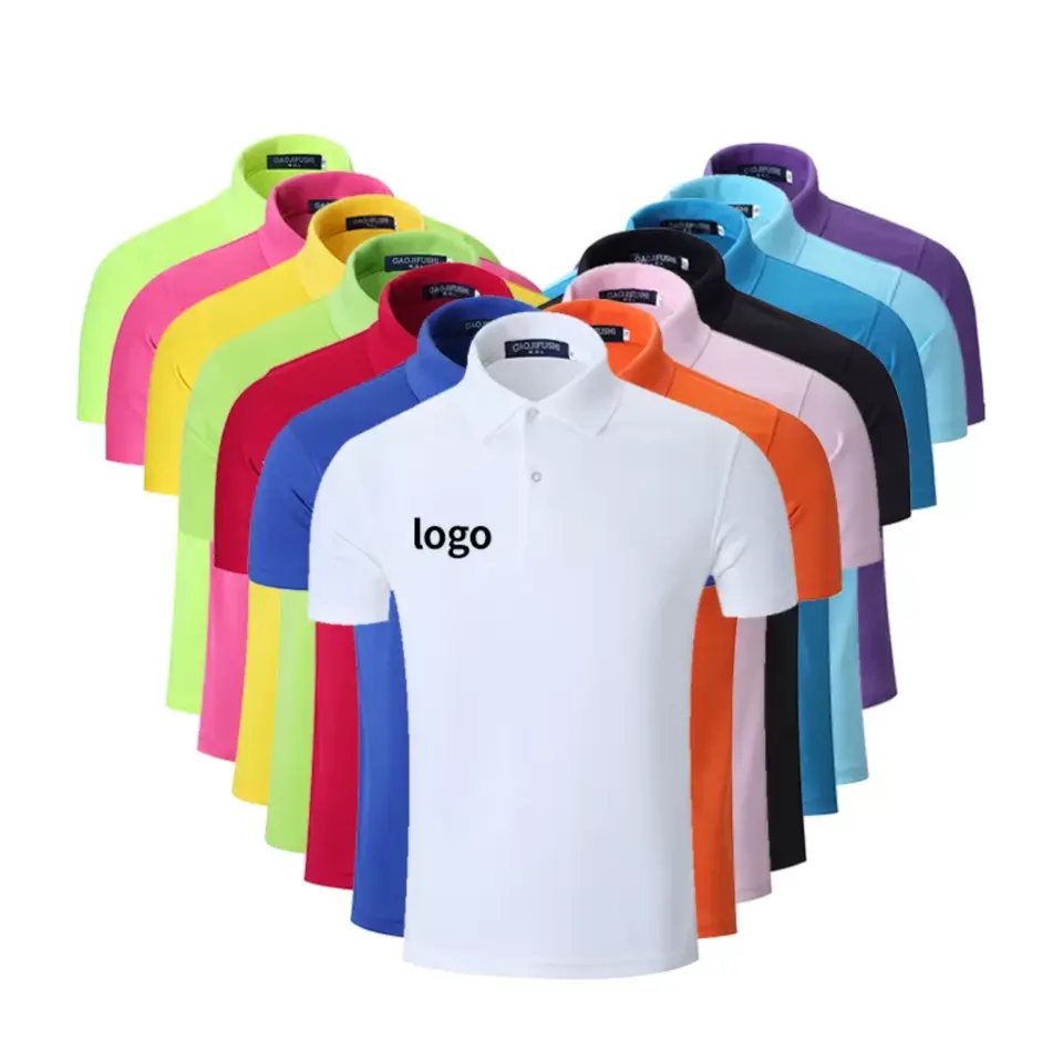 100% Cotton Polyester Custom Logo POLO Shirt